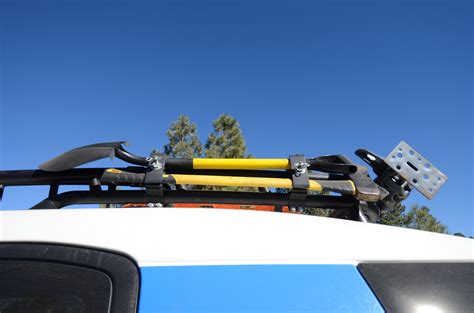 Axe And Shovel Roof Rack Mounts Bajarack Adventure Equipment