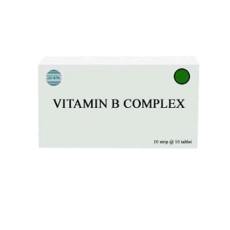 Vitamin B Complex 10 Tablet Kimia Farma Alodokter Shop