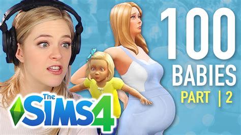 The 100 Baby Challenge Ep 1 Sims 4 Youtube Vrogue Co