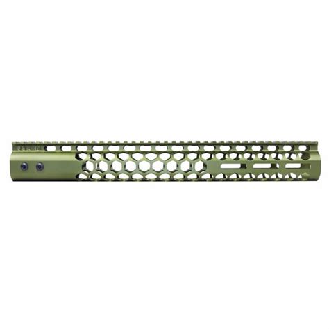 Guntec Usa 15 Air Lite Series Honeycomb M Lok Free Floating