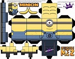 Despicable Me Minion Template | Paper toys template, Paper toys, Minions