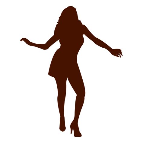 girl dancing silhouette png