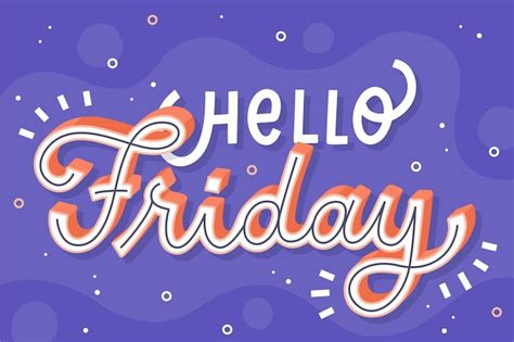 Happy Friday Images Free Vectors Stock Photos And Psd