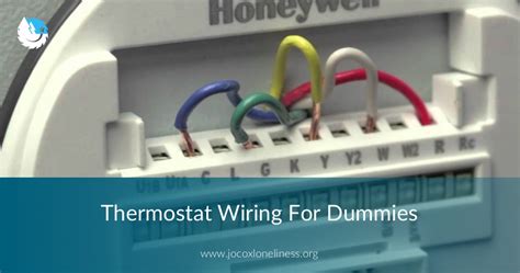 In some instances, you may be dealing with a permanently unfinished space, such as a garage or shed. Thermostat Wiring For Dummies - A Step By Step Guide | EarlyExperts