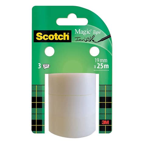 3m Scotch Magic Tape Invisible Refills 3 Pack Online Household