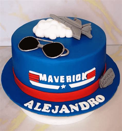 Top Gun Birthday Cake Ideas Images Pictures