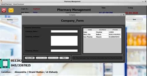 Pharmacy Management System Project In Java With Source Code And Report