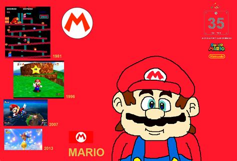 Mario Super Mario 35th Anniversary Wallpaper By Sergi1995 On Deviantart