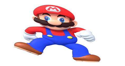 Wide Mario Render By Nintega Dario On Deviantart