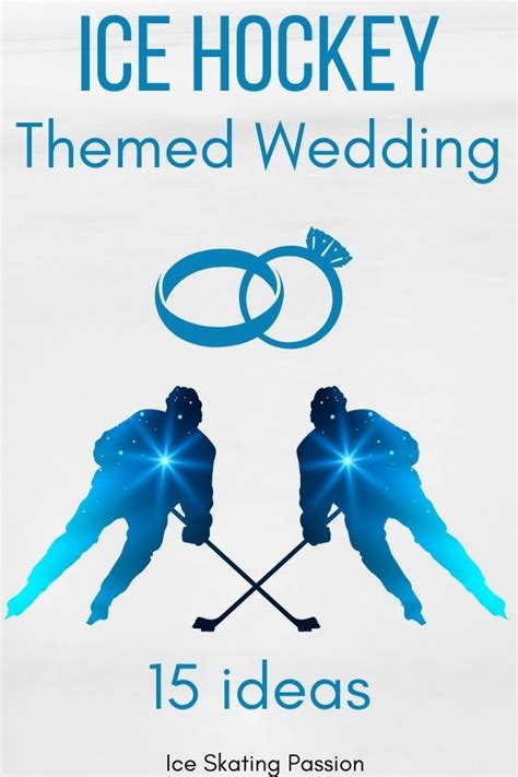 15 Ice Hockey Themed Wedding Ideas