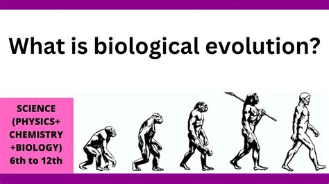 Biological Evolution Evolution What Is Biological Evolution Youtube