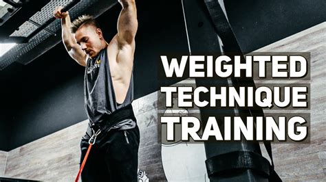 Weighted Calisthenics Technique Training Youtube