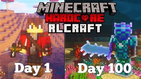 I Spent 100 Days In Hardcore Rlcraft Heres What Happened Youtube