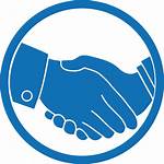 Handshake Circle Clipart Partners Transparent Values Webstockreview