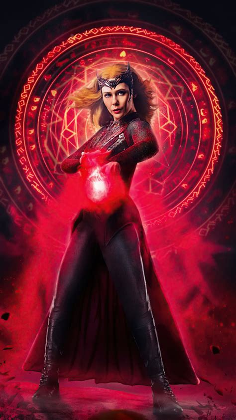 540x960 Scarlet Witch Doctor Strange In The Multiverse Of Madness 4k