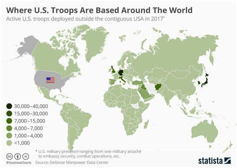 Active Us Troops Deployed Outside American Maps On The Web