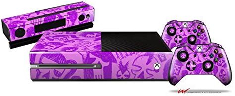Skull Sketches Purple Holiday Bundle Decal Style Skin