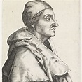 Portret van de Italiaanse kardinaal Ascanio Maria Sforza Visconti ...