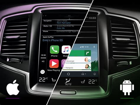 While apple has brought a number of core apps over to the infotainment system, a select few. Android Auto vs Apple CarPlay | Stuff