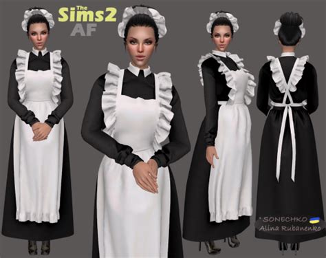 Ts2 Maid Outfit Posebox Sonechko