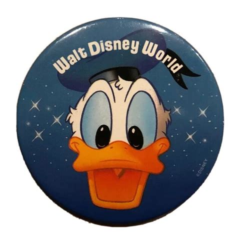 Exclusive Vintage Donald Duck Pin Disneyworld 1989 Ebay