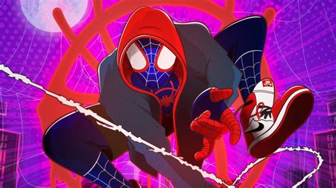 Wallpaper Miles Morales Spider Manː Into The Spider Verse Hoodie