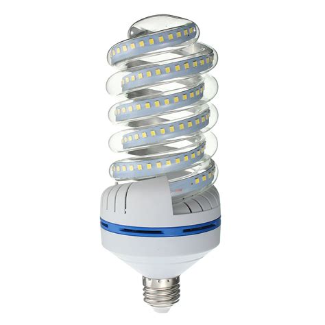 E27 5w 30w Led Spiral Style Ultra Bright Energy Saving White Light Bulb