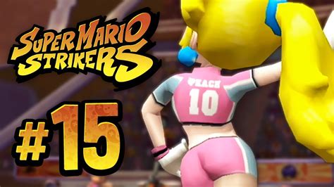 Super Mario Strikers 15 Peach Booty 2 Player Youtube