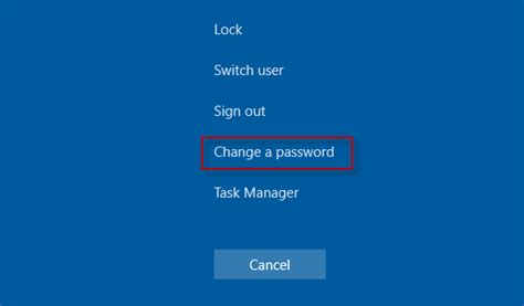 5 Options To Change Password In Windows 10