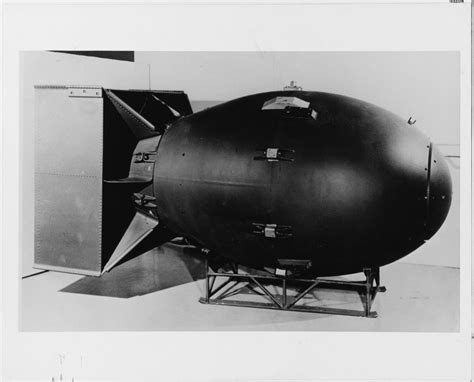 Nh 123863 Nuclear Weapon Of The Fat Man Type The Kind Detonated Over