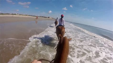 Horseback Riding In The Water Youtube