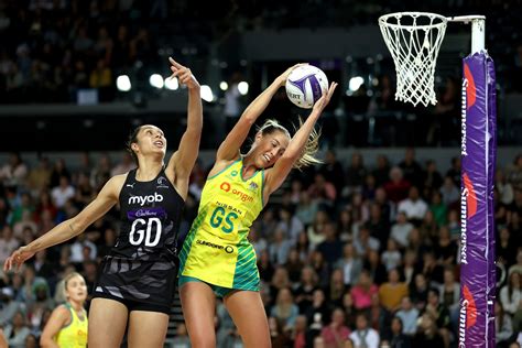silver ferns sizzling start downs diamonds netball rookie me central