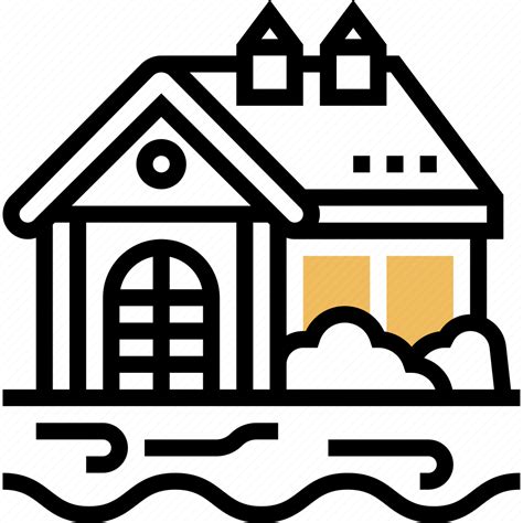 House Home Village Estate Property Icon Download On Iconfinder