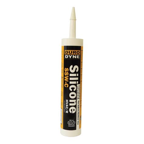 Silicone Sealant Clear—white Conklin Metal Industries