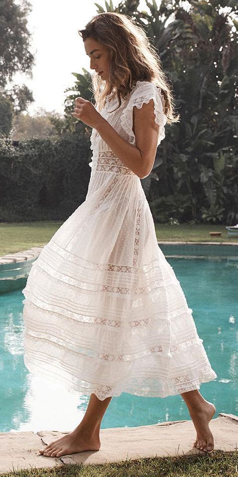 21 Fantastic Lace Beach Wedding Dresses White Dress Summer Casual