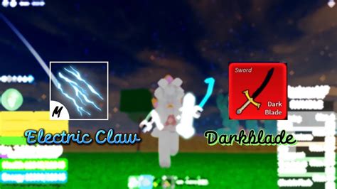 Bounty Hunting With Electric Claw Darkblade Road To M Blox Fruits Youtube
