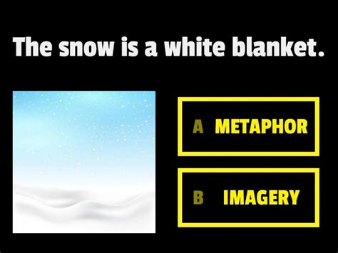 Metaphor Or Imagery Quiz