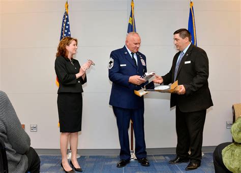 145th Ces Airman Promoted To Highest Enlisted Rank Of Chief Master