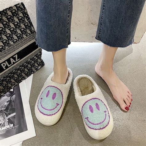 Hot Trending Slippers Happy Face Slippers Smile Slippers Happy Face