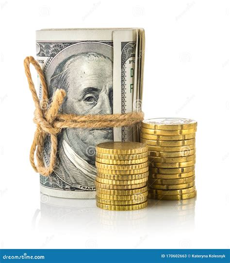 Banknotes And Coins Stock Image Image Of Financial 170602663