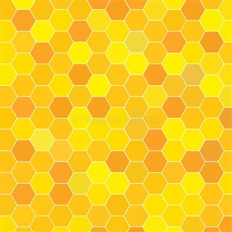 Abstract Honeycomb Pattern Geometric Background Stock Vector