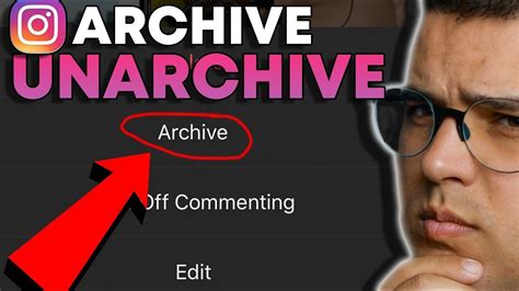 How To Archive Unarchive Instagram Posts How To Hide Instagram Post Youtube