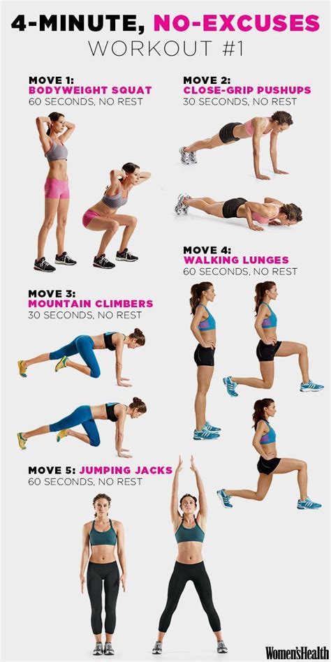 This Quick 4 Minute Workout Is So Fast There Should Be No Excuse For Not Making It Part Of