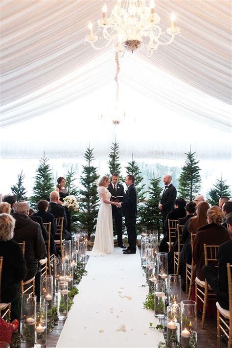 Deck The Halls 24 Christmas Wedding Decor Ideas