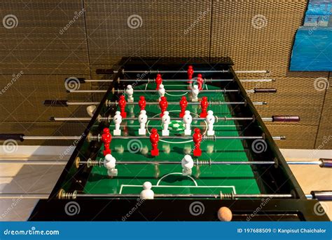 Table Football In The Play Area Of The Siam Mall Shopping Center