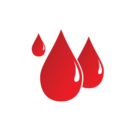 Red Blood Drop Icon In Flat Design 4934515 Vector Art At Vecteezy