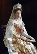 Empress Alexandra Feodorovna in 1907. Colorized by: https://klimbim2014 ...