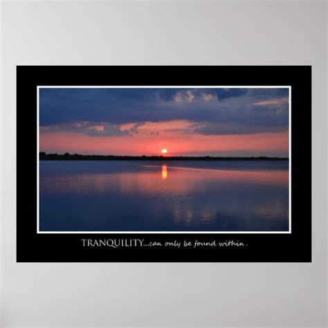 Inspiration Tranquility Poster 36 X 24