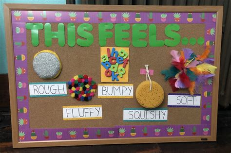 My Touch And Feel Board For Preschool Great For Sensory Play And Learning