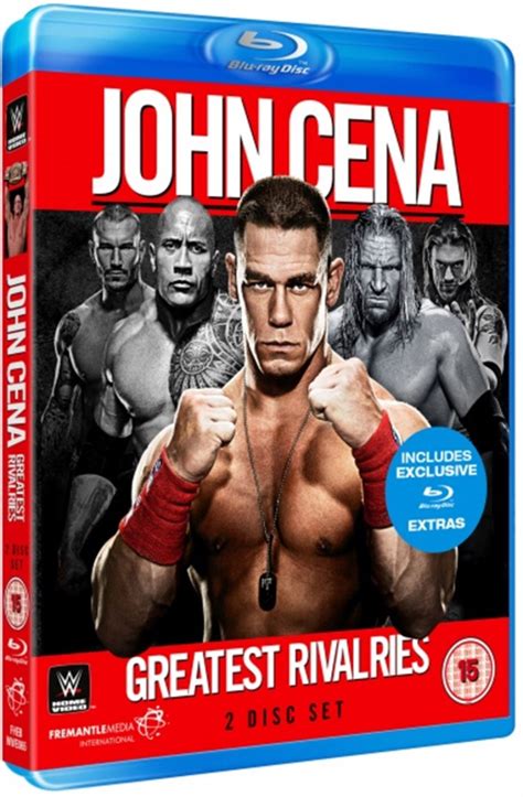 WWE John Cena S Greatest Rivalries Blu Ray Free Shipping Over HMV Store